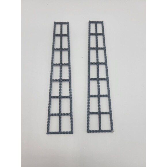 Vintage Lego Pirates Set Sails w/ Mast & Rope Ladders Lot - Picture 5 of 5